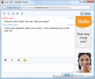 mylivechat screenshot